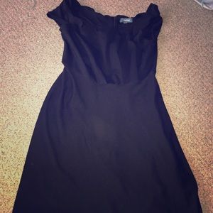 ModCloth Scalloped Neckline Dress